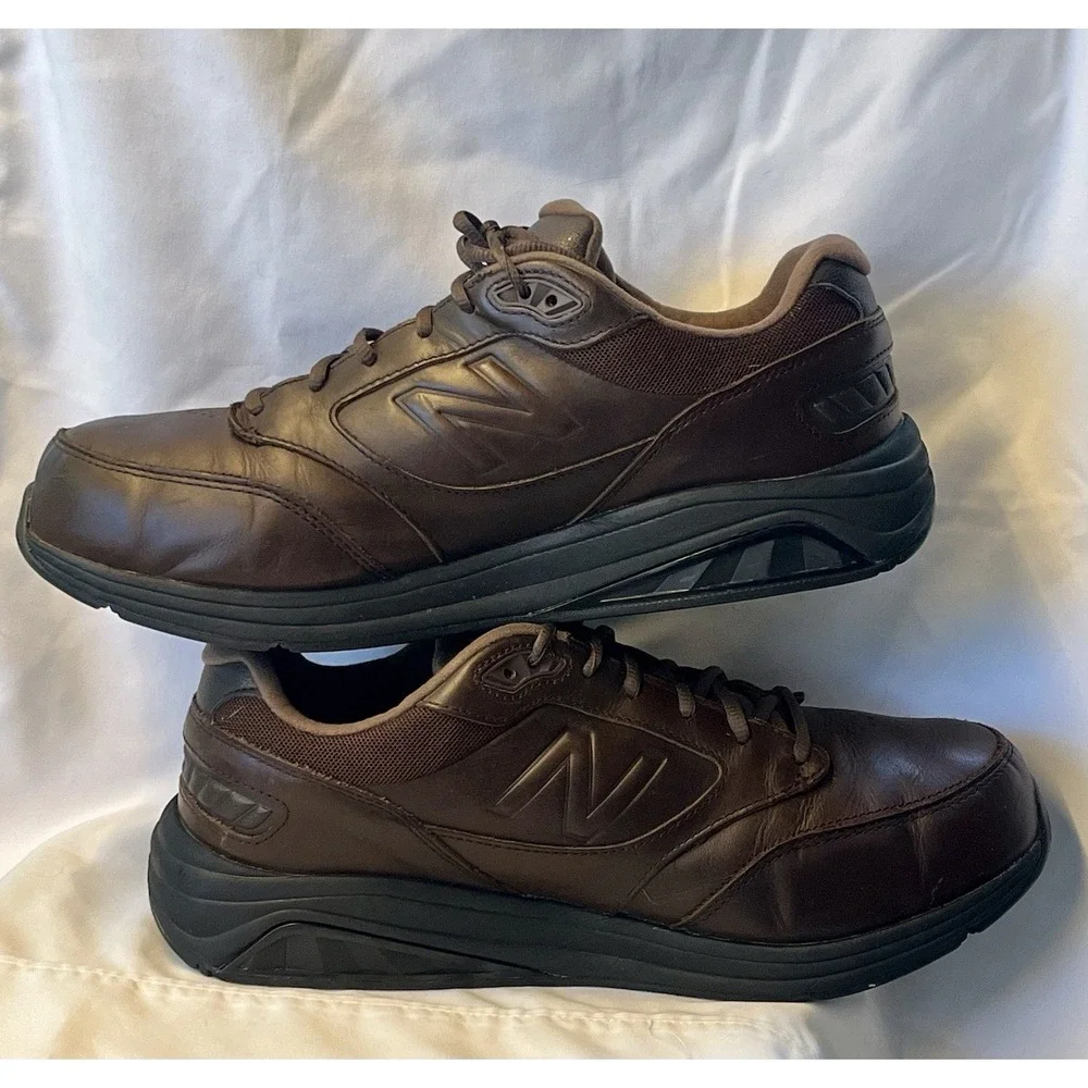 New Balance 928v3 Shoes Mens 11.5 6E Extra Wide Brown Leather Walking Sneakers